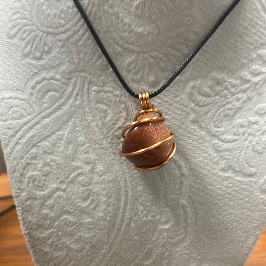 Wire Wrapped Goldstone