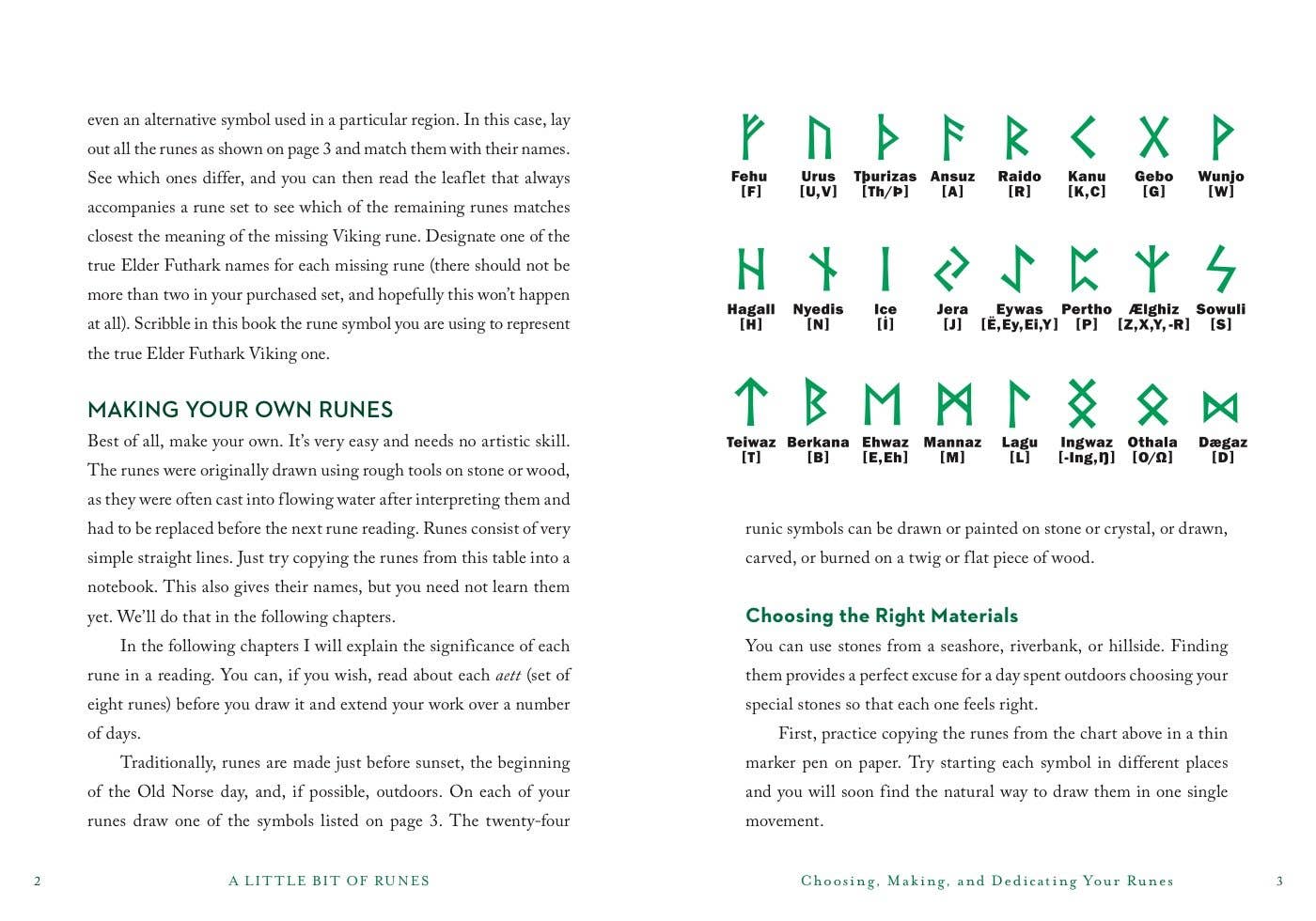 A Little Bit of Runes by Cassandra Eason