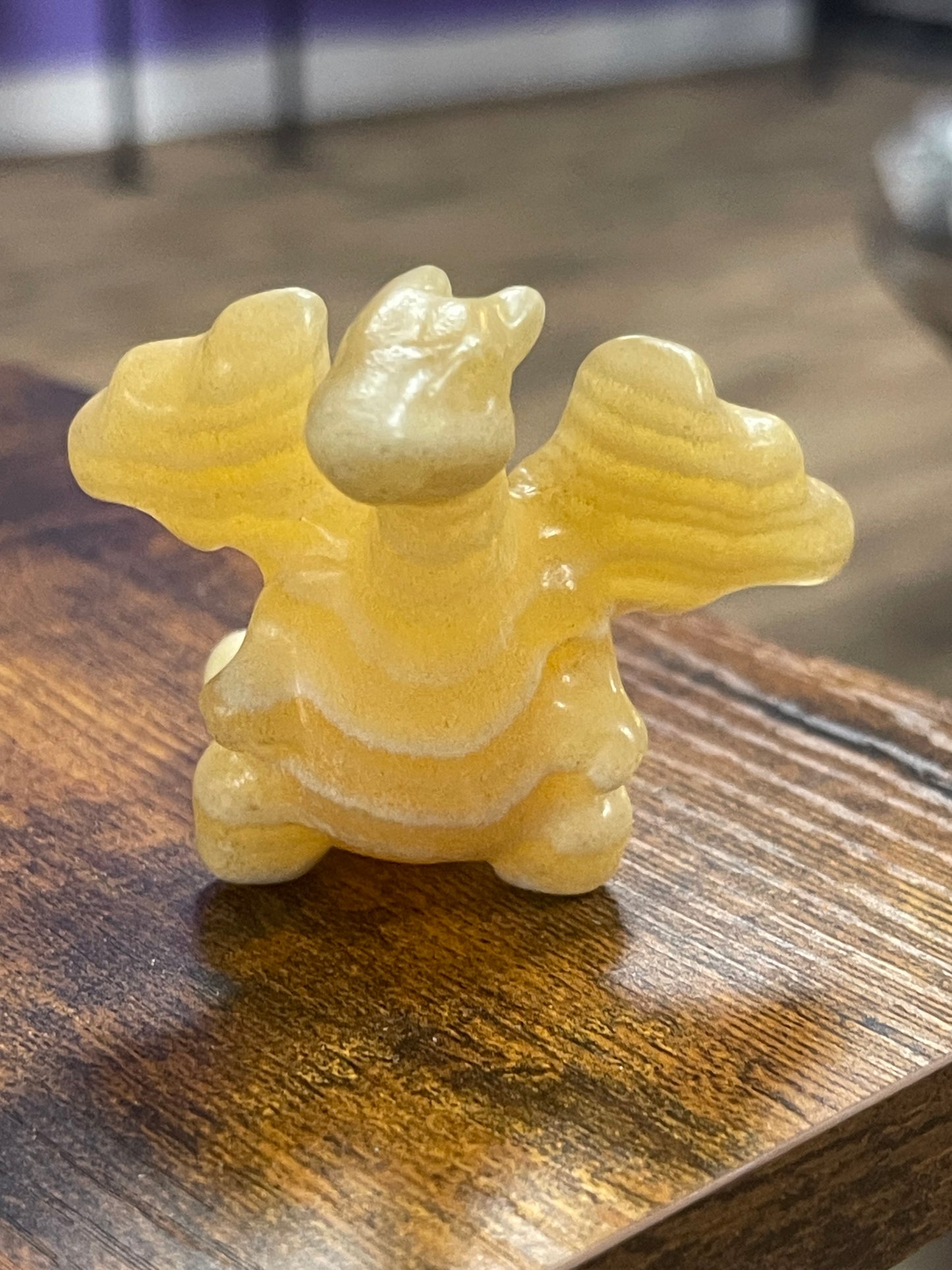 Yellow Calcite Charizard