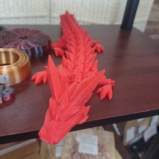 @StarkieProduction 3D printed Crystal Dragons