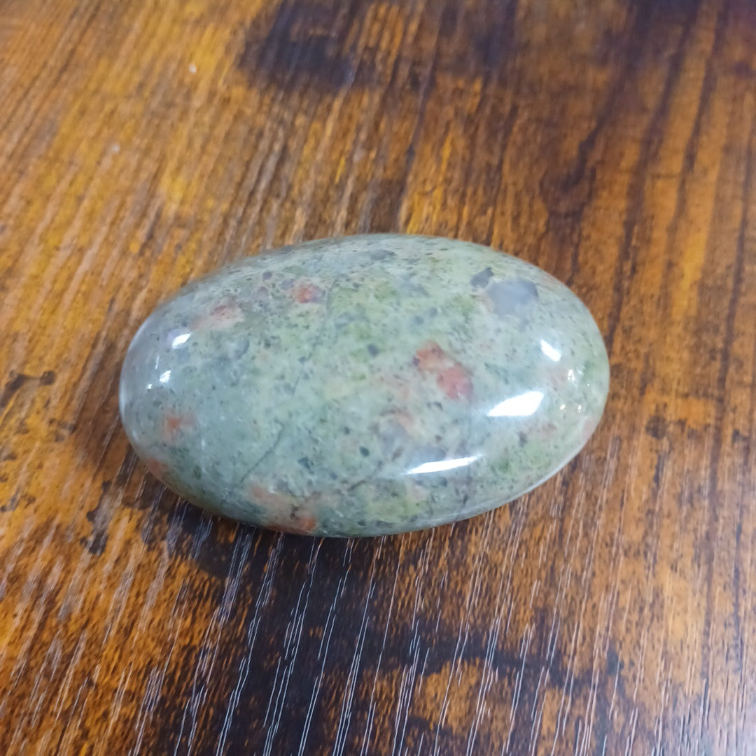 Unakite palm