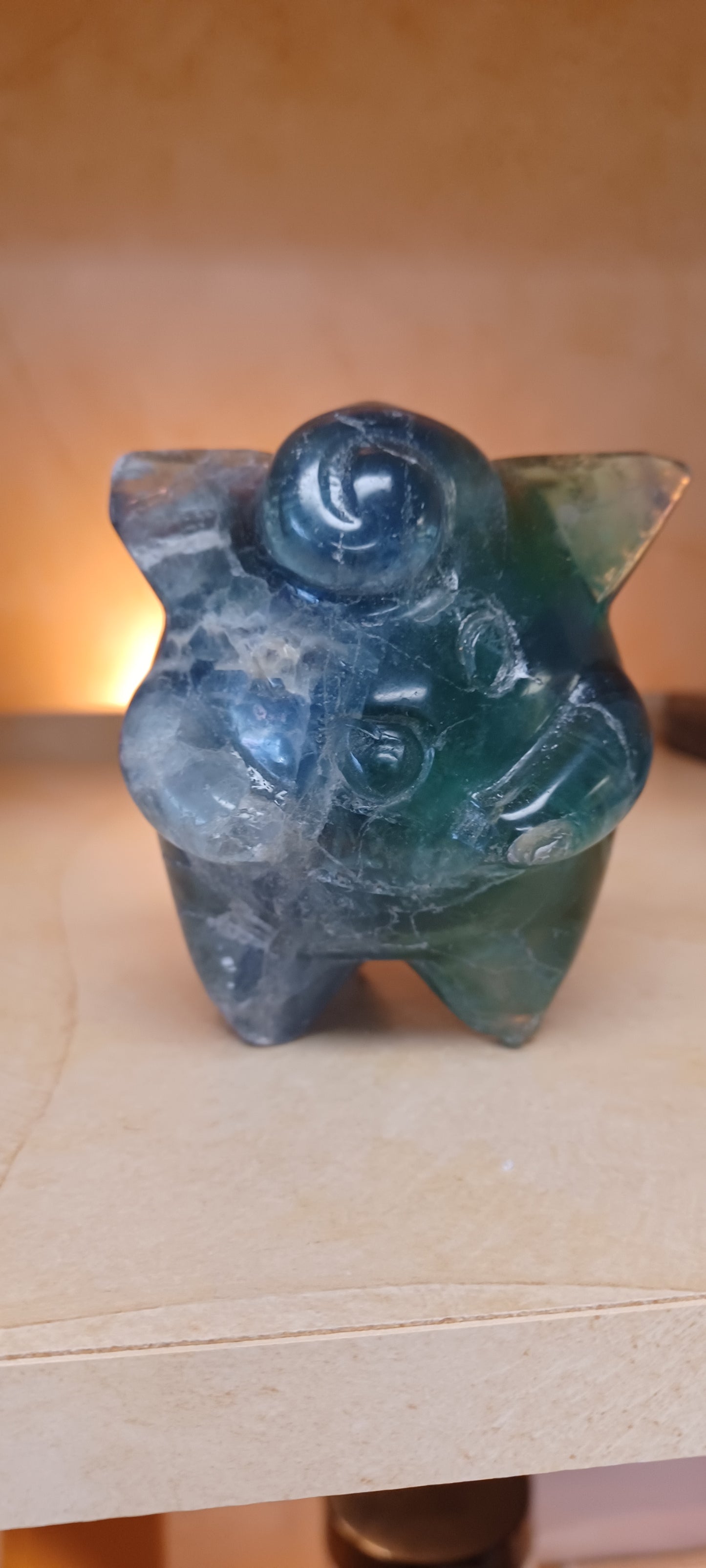 Pokemon Clefairy Crystal Carving