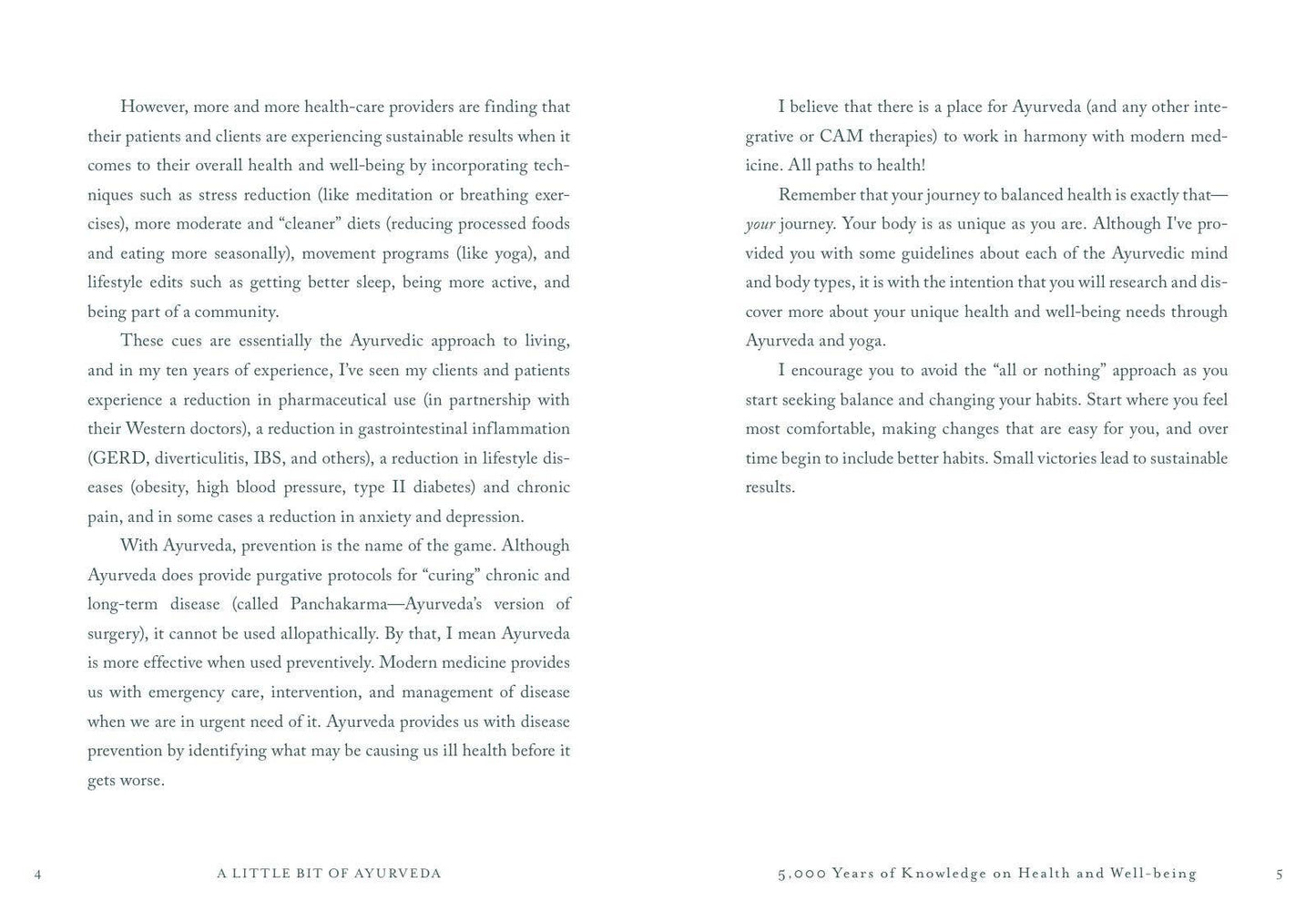 A Little Bit of Ayurveda by Deacon Carpenter
