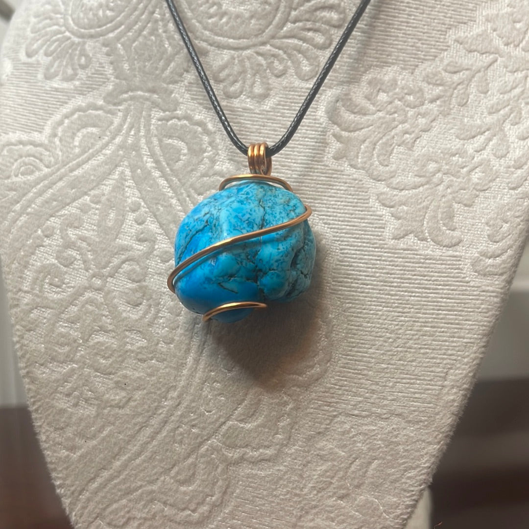 Wire Wrapped Turquoise