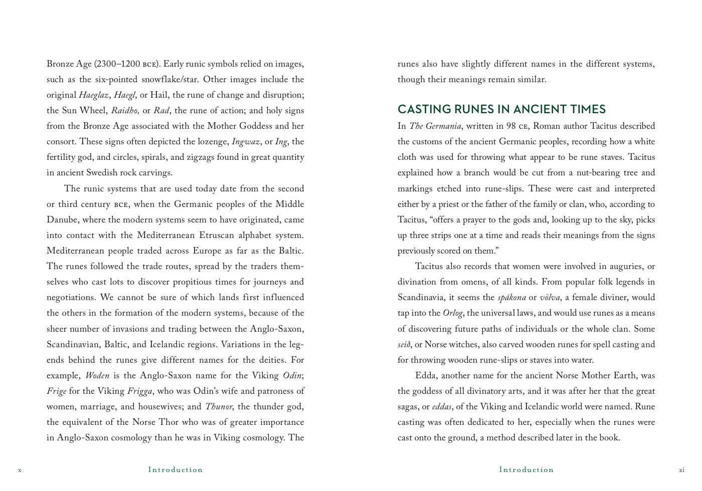 A Little Bit of Runes by Cassandra Eason