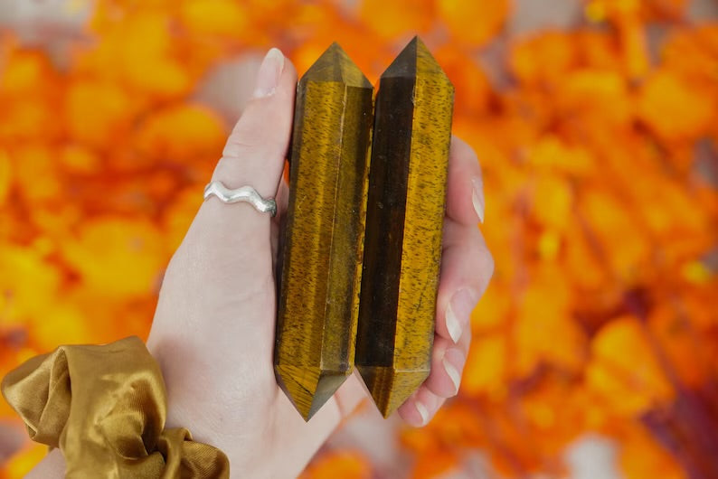 Tigers Eye Double Terminated