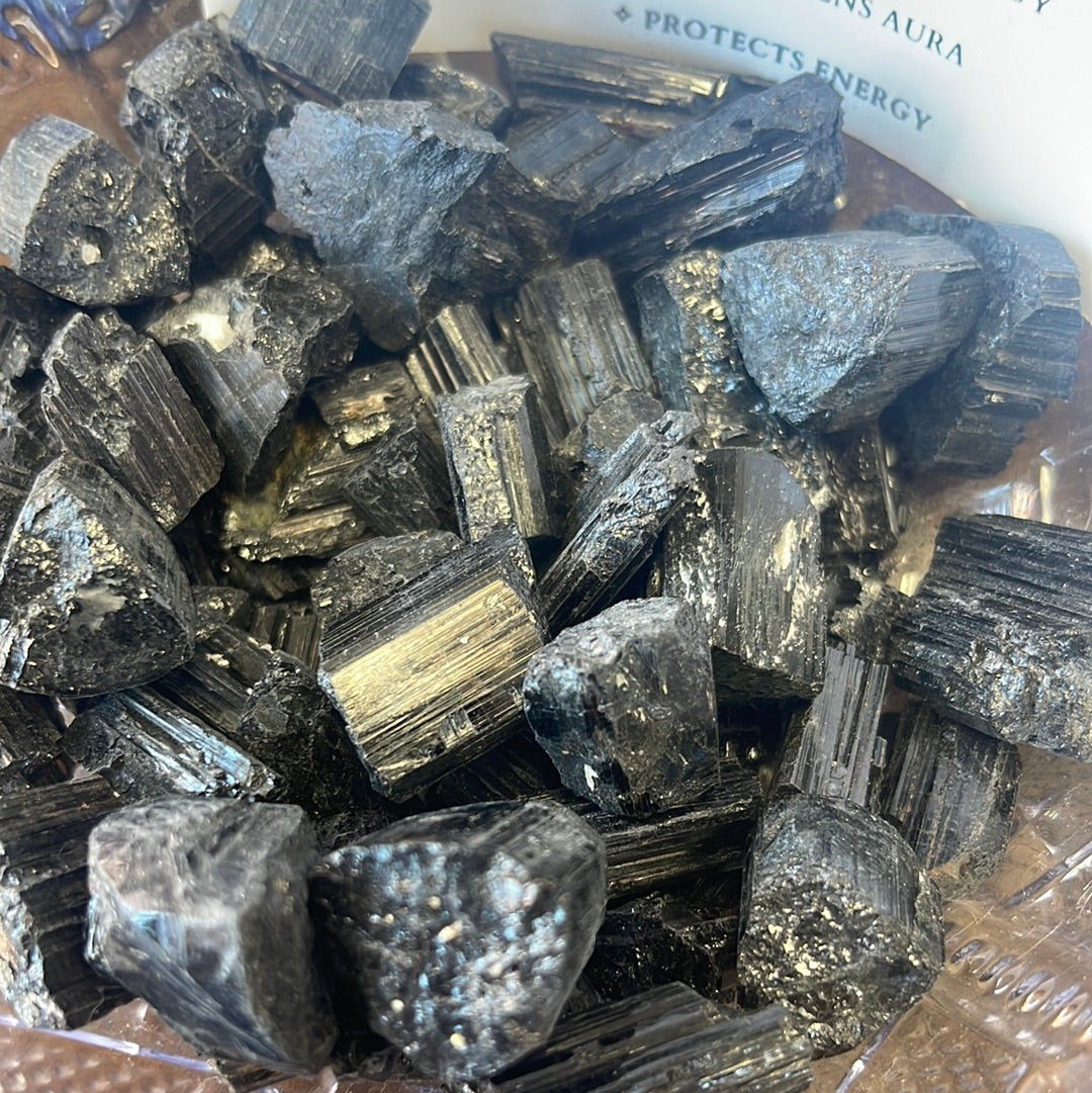 Rough Black Tourmaline 1 lb