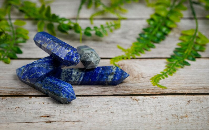 Double Terminated Lapis Lazuli 4"