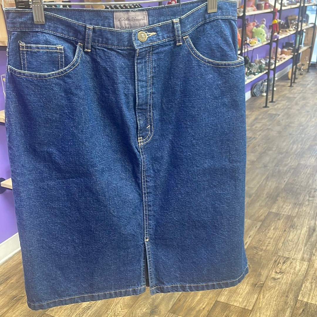 Eddie Bower denim Skirt @anchorbabyvintage