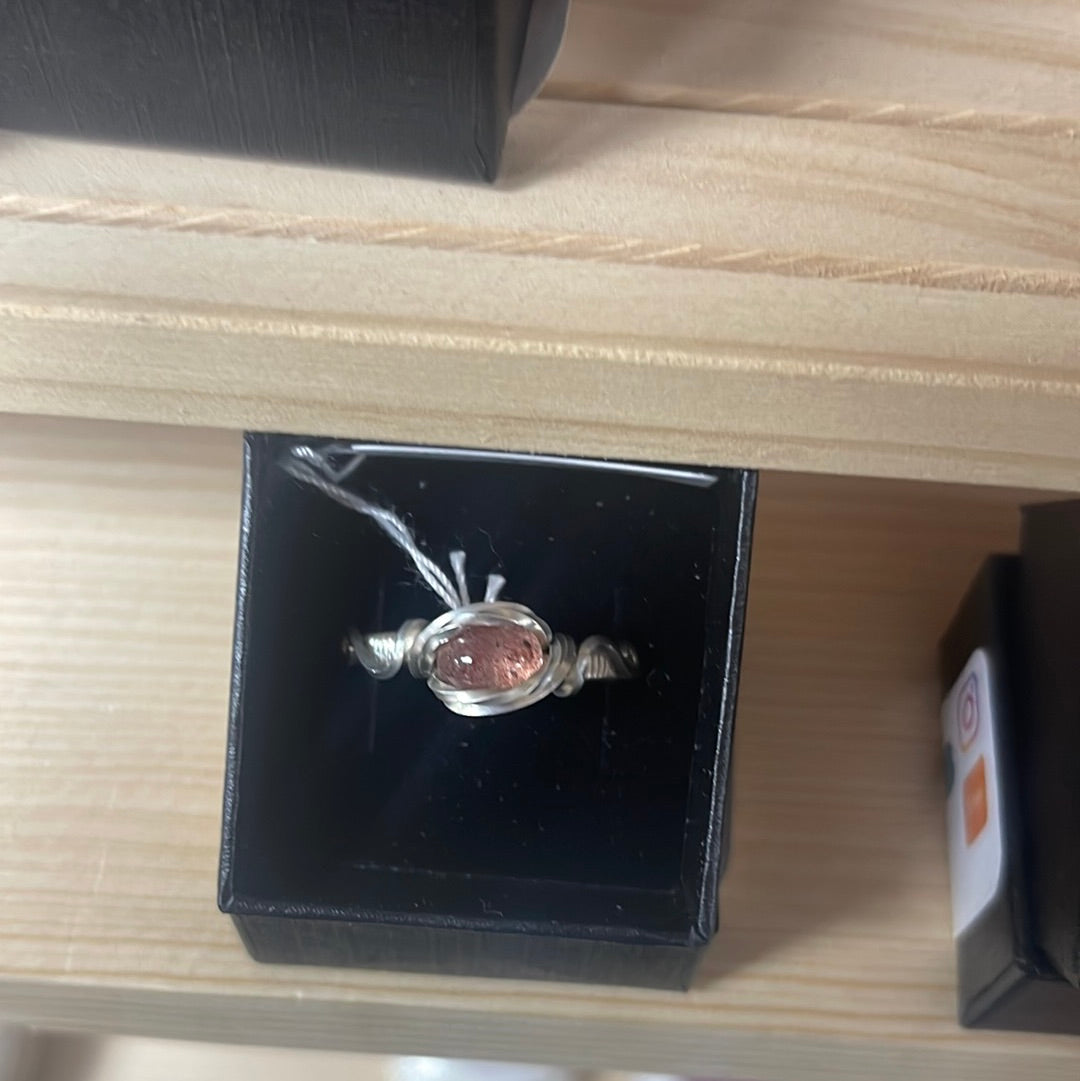 @abearcub Strawberry Quartz Ring
