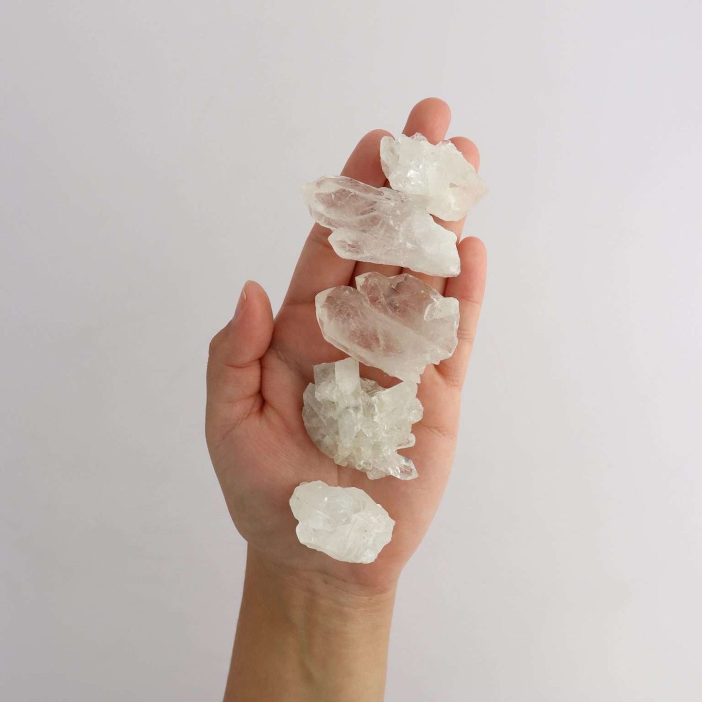 Clear Quartz Cluster Flat