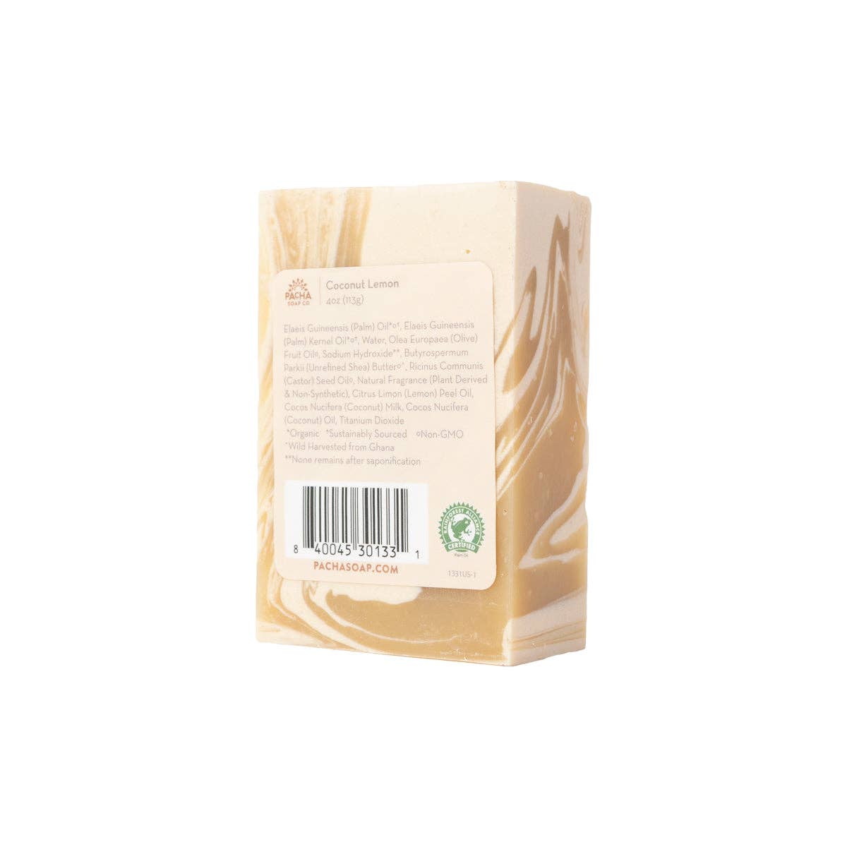 Coconut Lemon Bar Soap