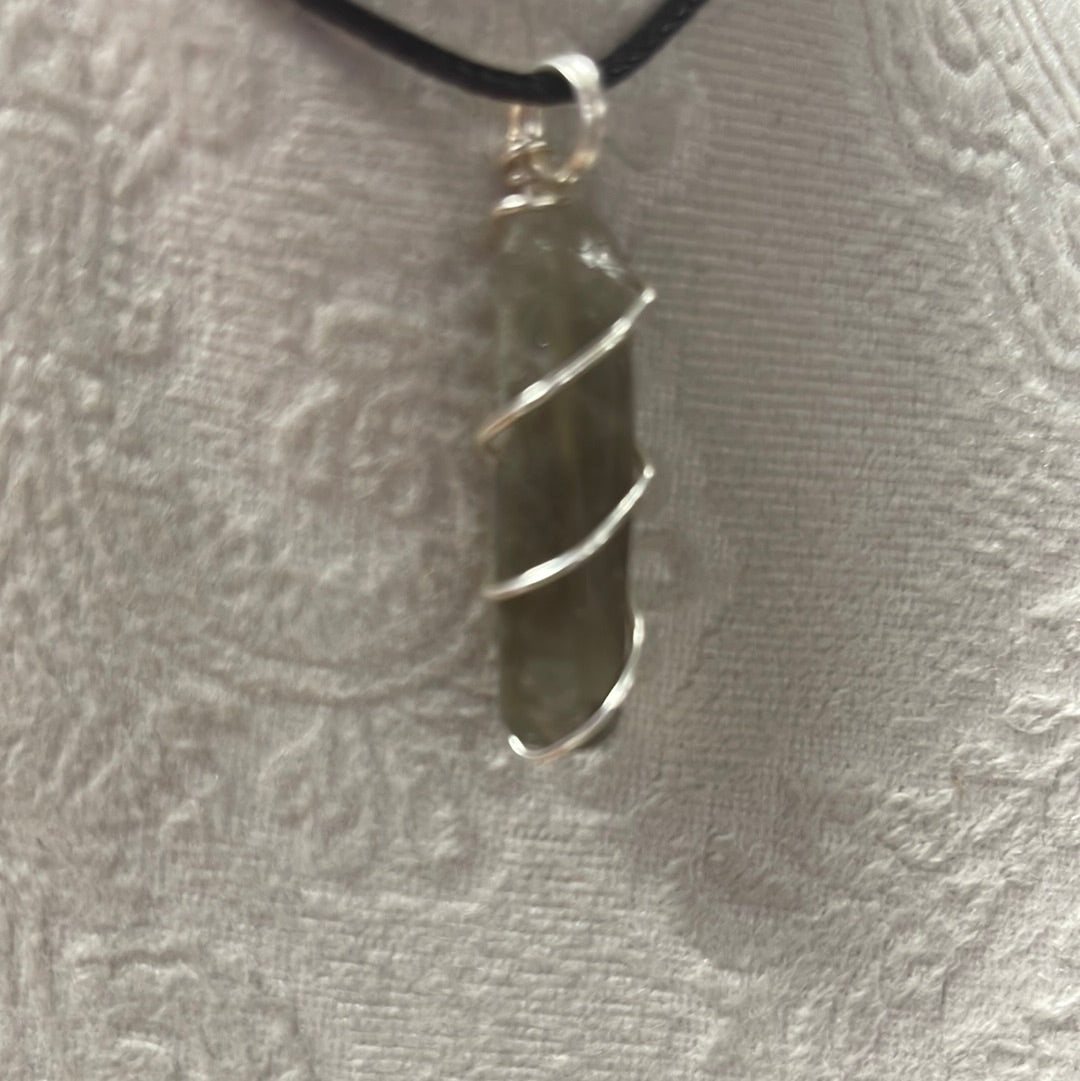 Wire Wrapped Smokey Quartz Point