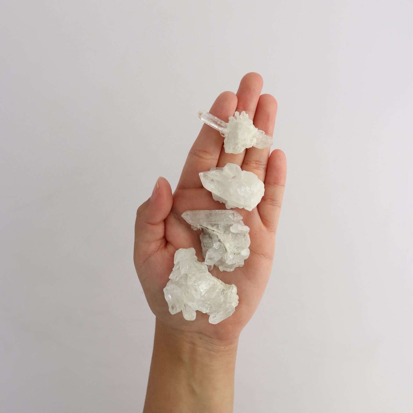 Clear Quartz Cluster Flat