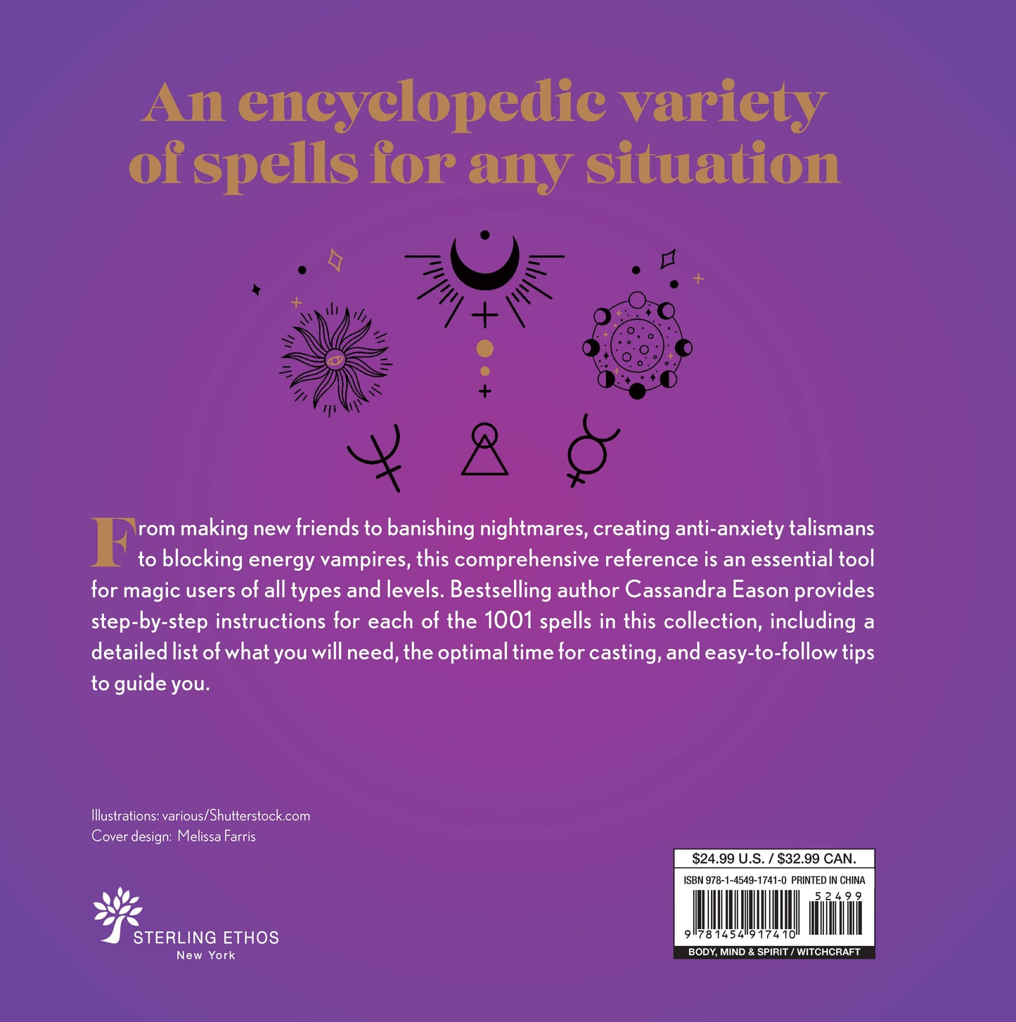 1001 Spells by Cassandra Eason (Refreshed)
