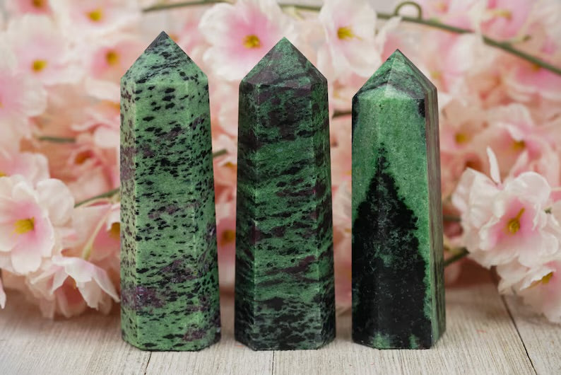 Ruby Zoisite Towers 4.5"