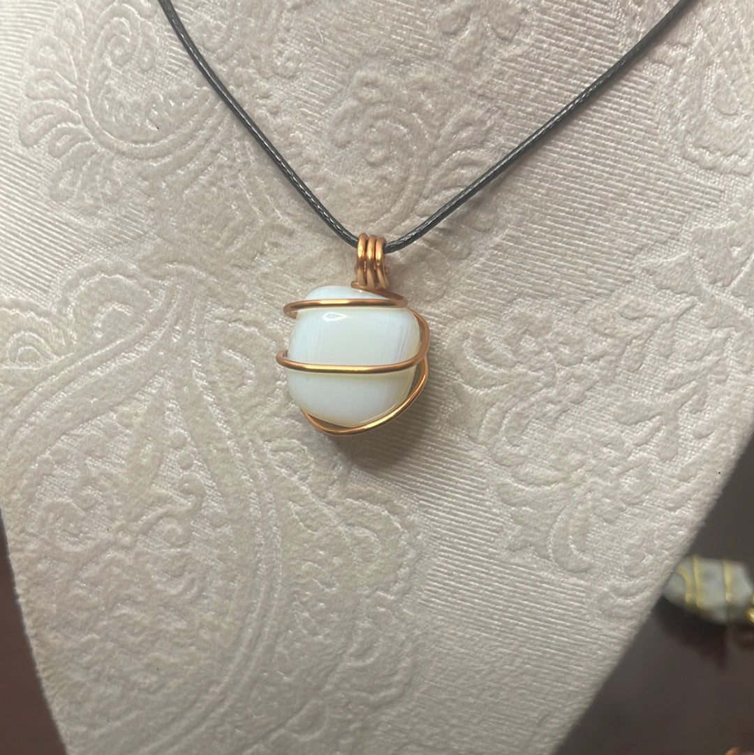 Wire Wrapped Opalite