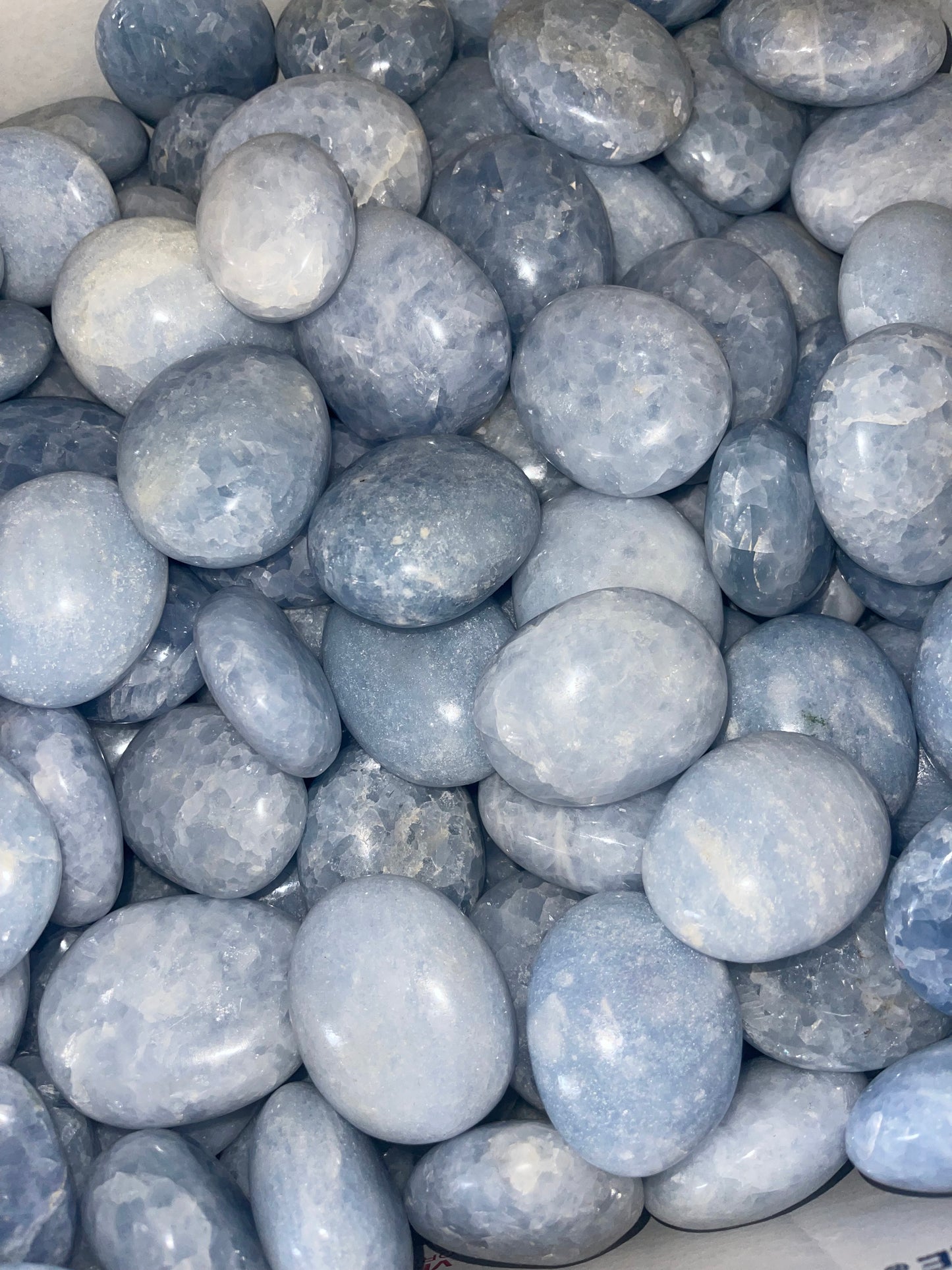 Blue Calcite Palm 1 lb