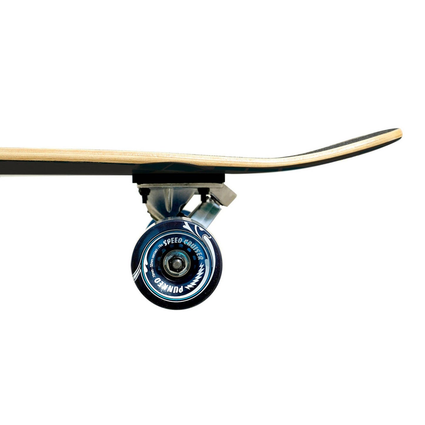 Yocaher Kicktail Complete Longboard - Yin Yang