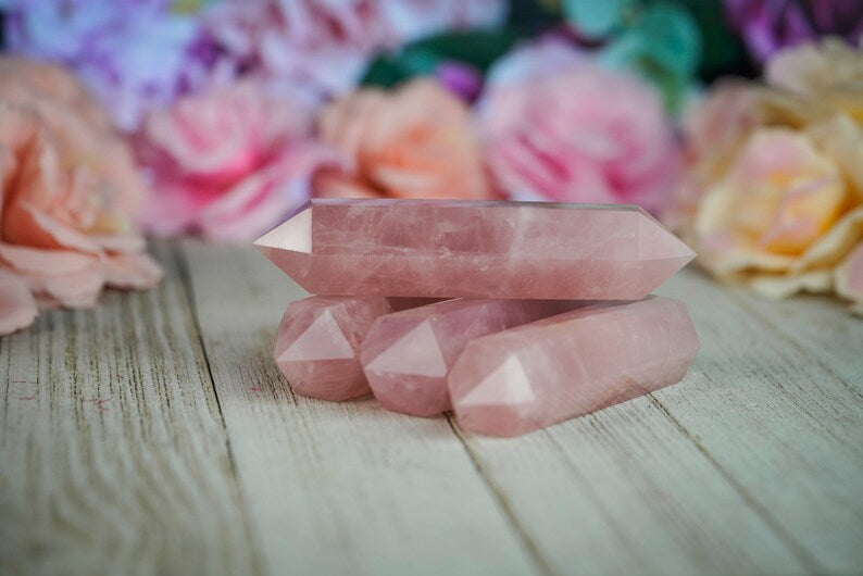 Rose Quartz Double Terminated