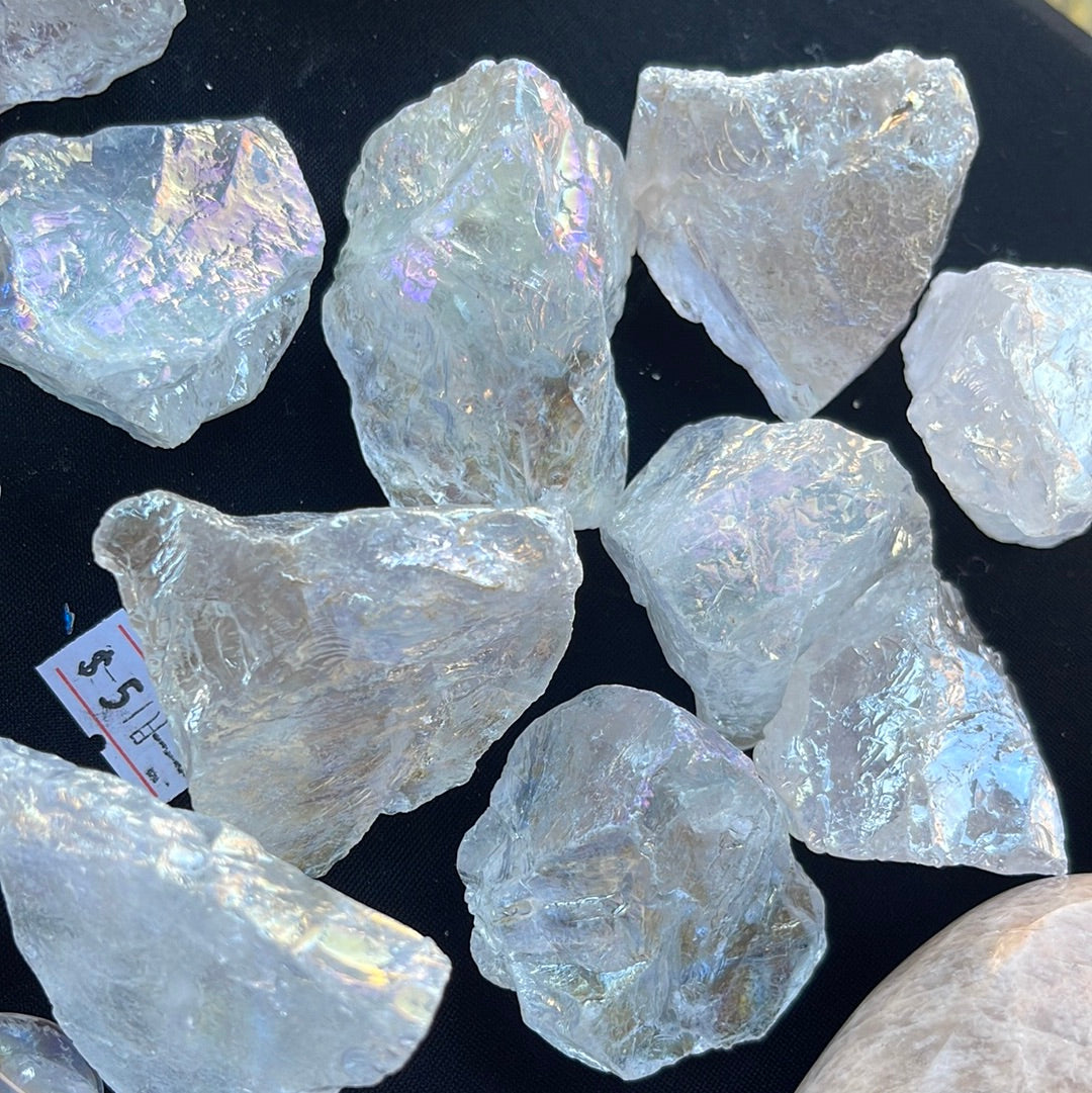 Rainbow Aura Quartz