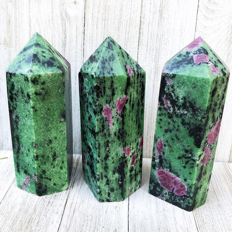 Ruby Zoisite Towers 4.5"