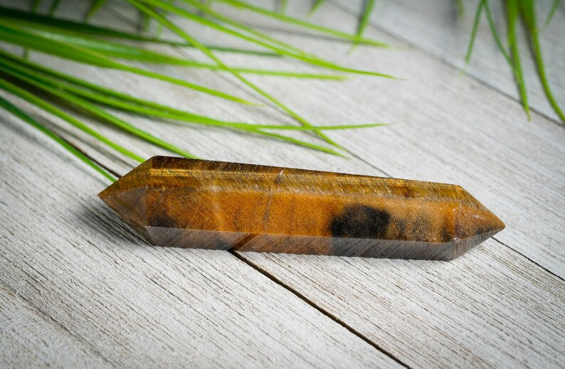 Tigers Eye Double Terminated