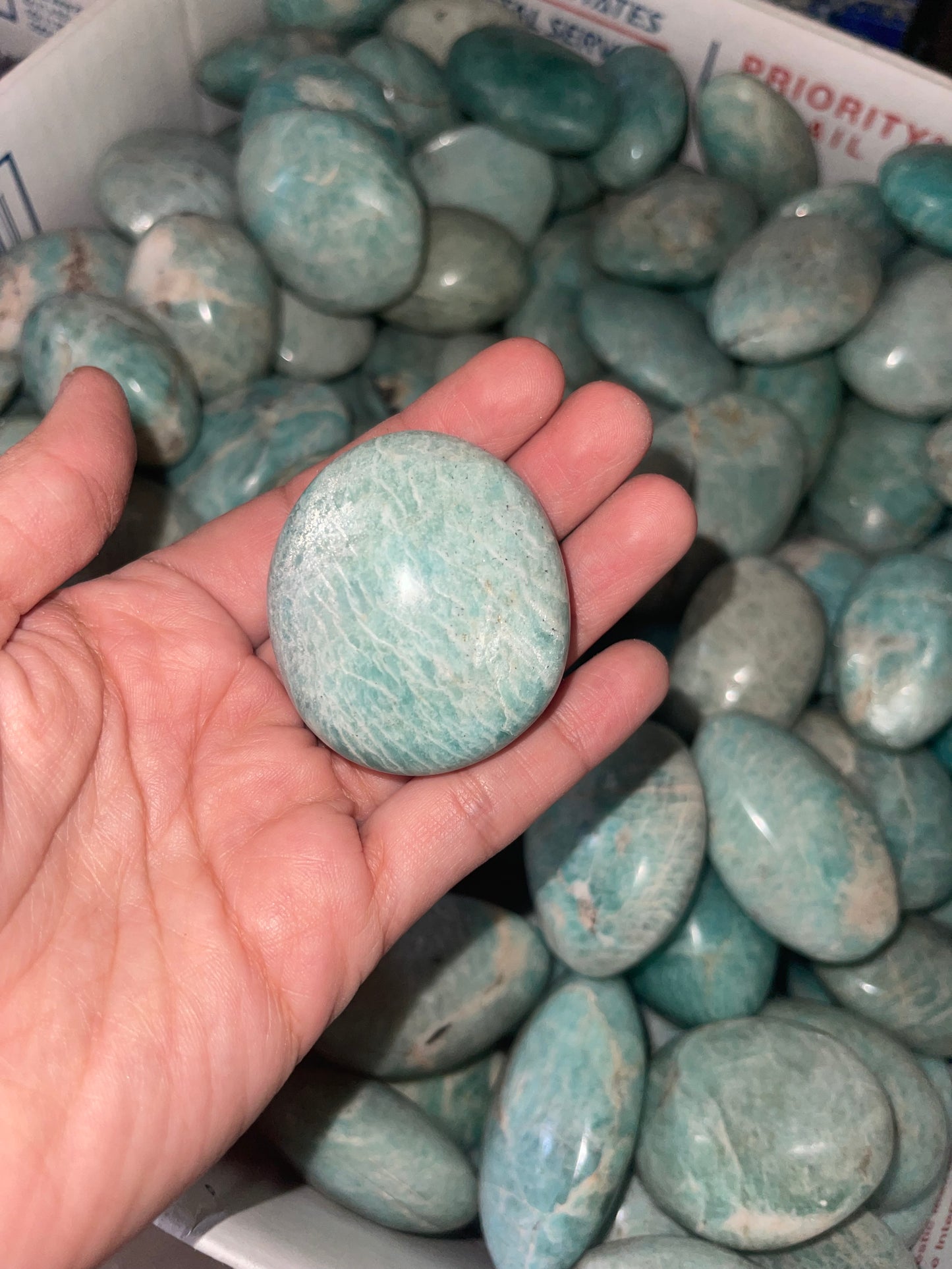 Amazonite Palm 1 lb