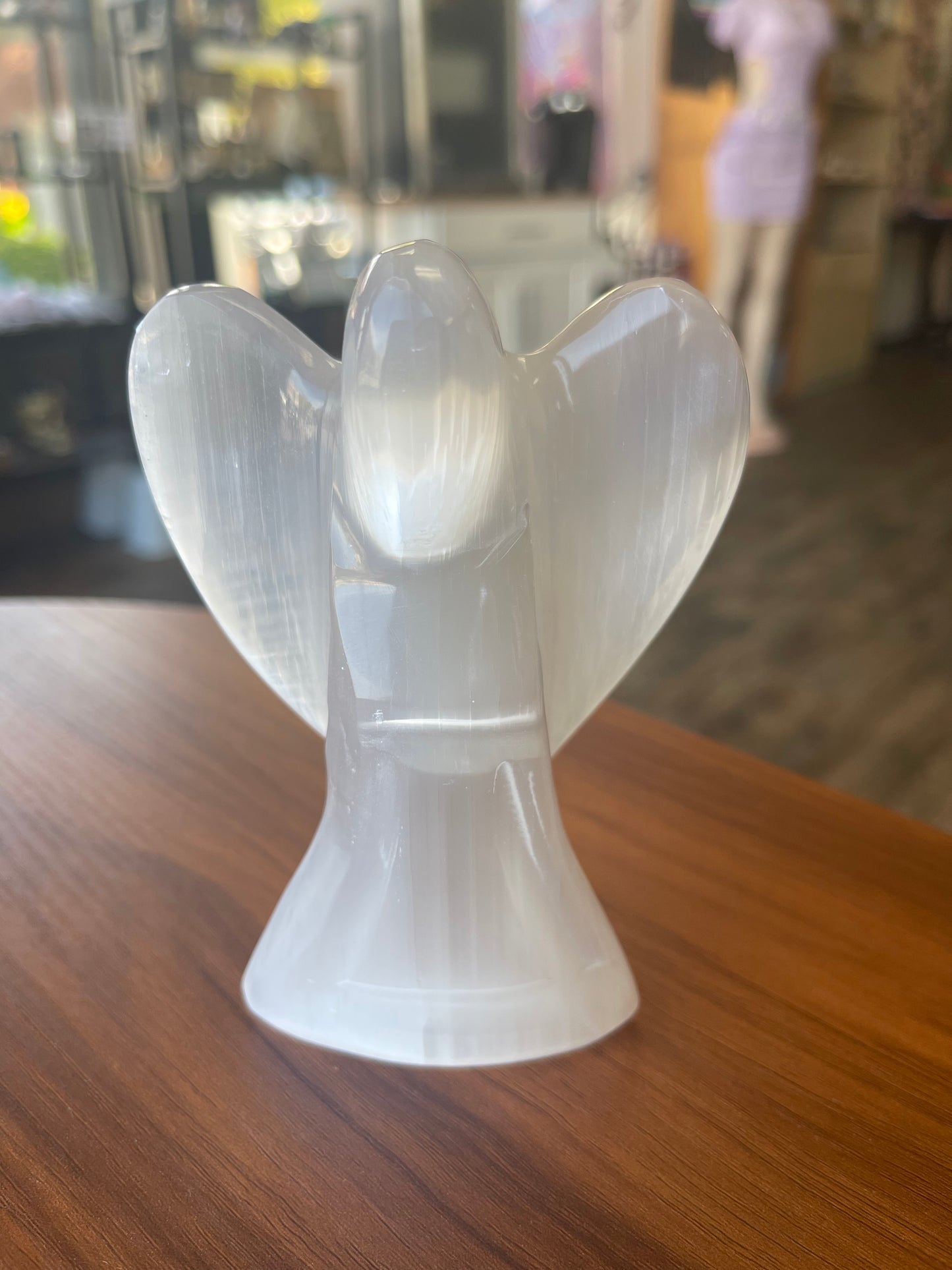 Selenite Angel Larger