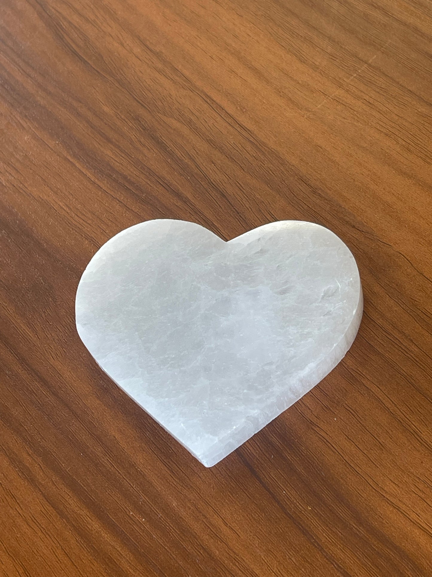Selenite Heart