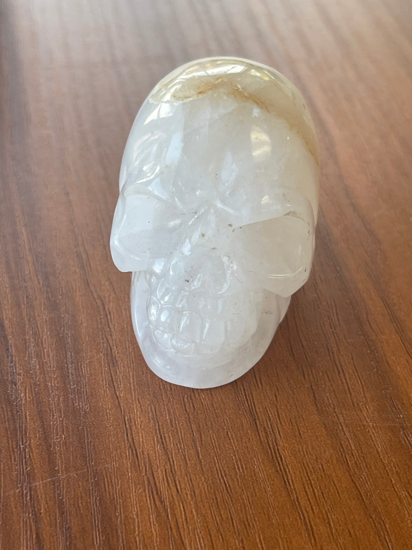 Clear Quartz Skull