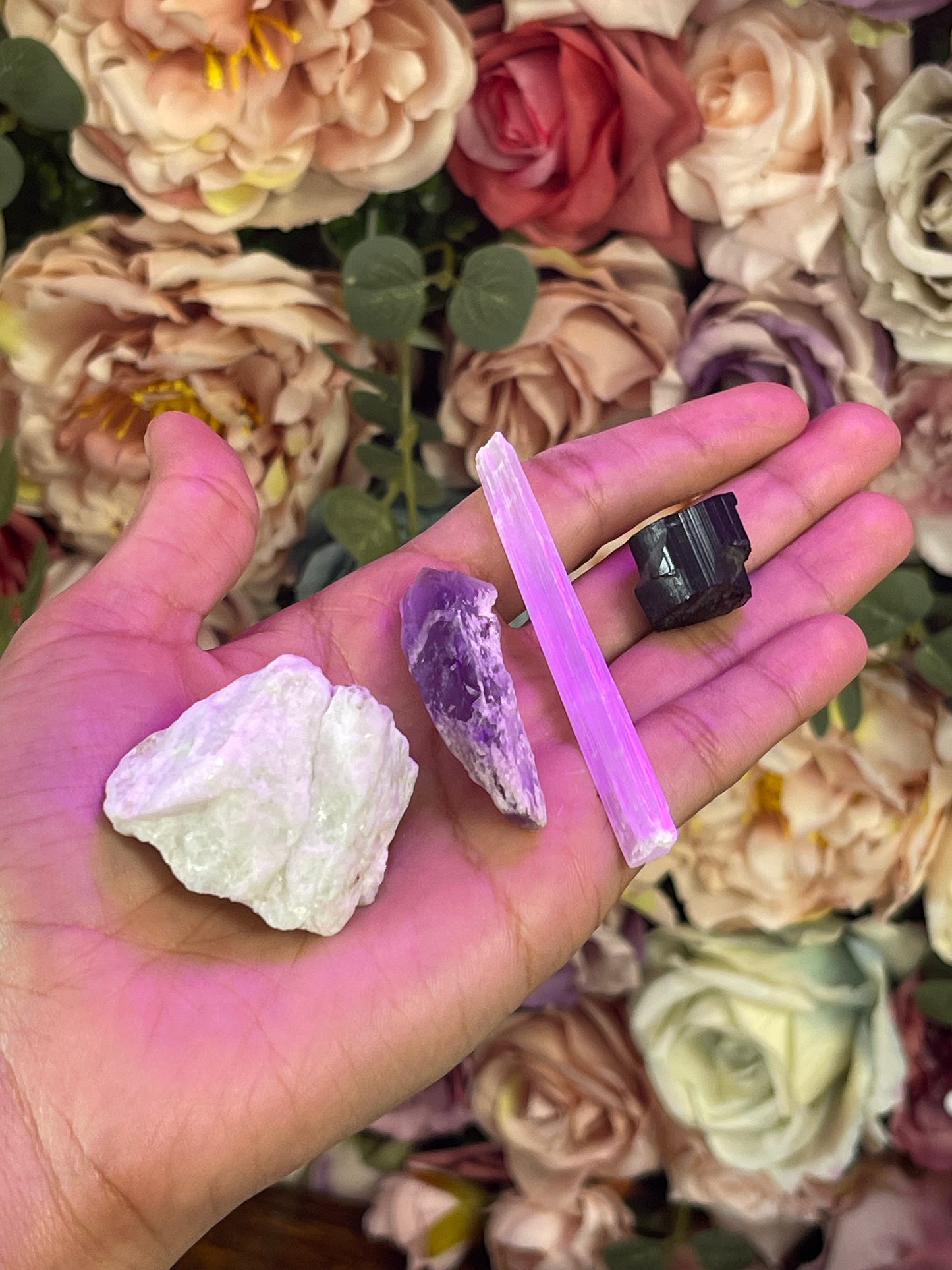 Mercury Retrograde Intention Crystal Set