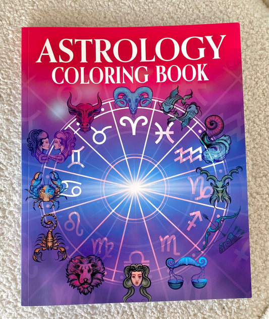 Astrology Coloring Book @ravn.wickd