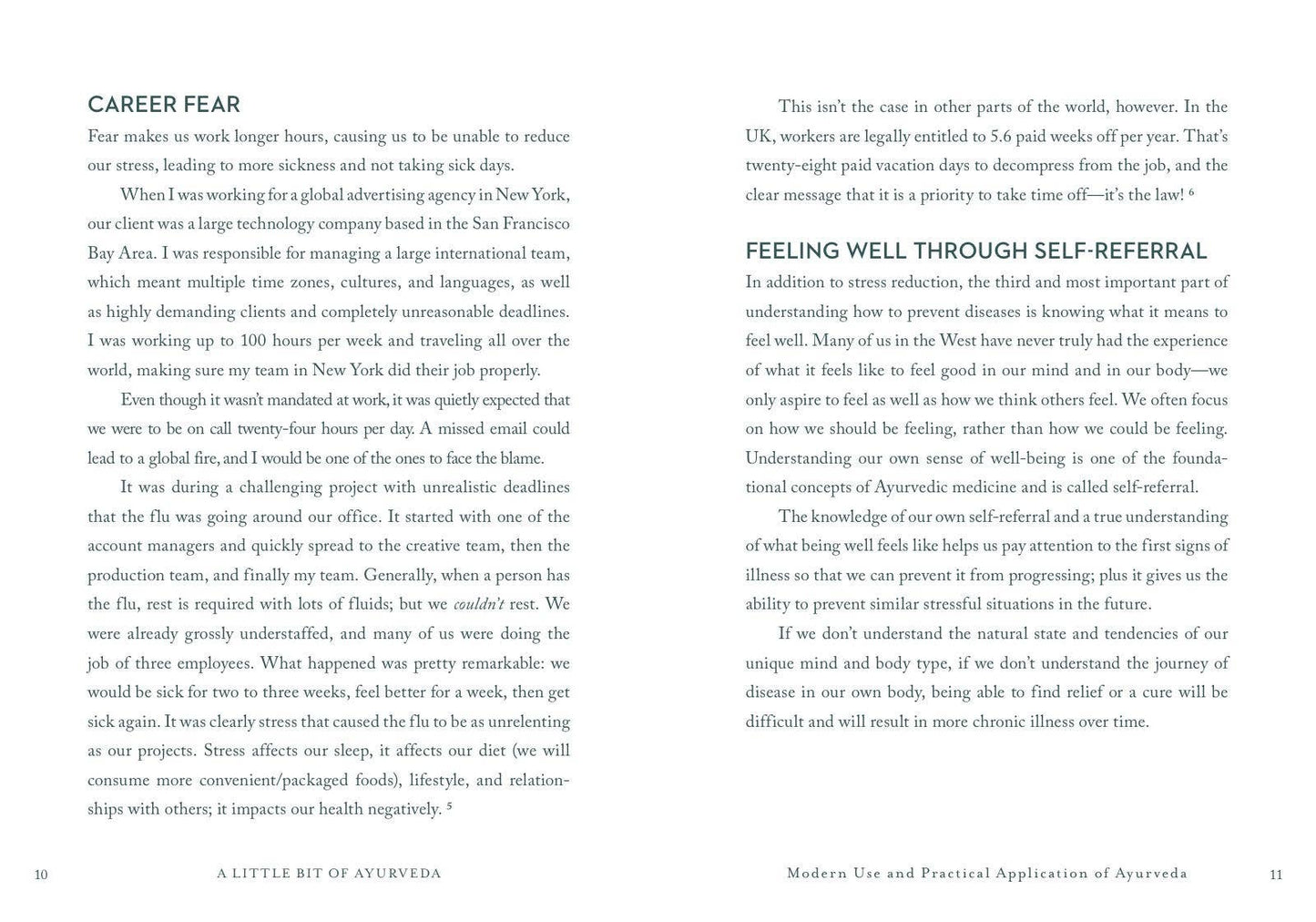 A Little Bit of Ayurveda by Deacon Carpenter