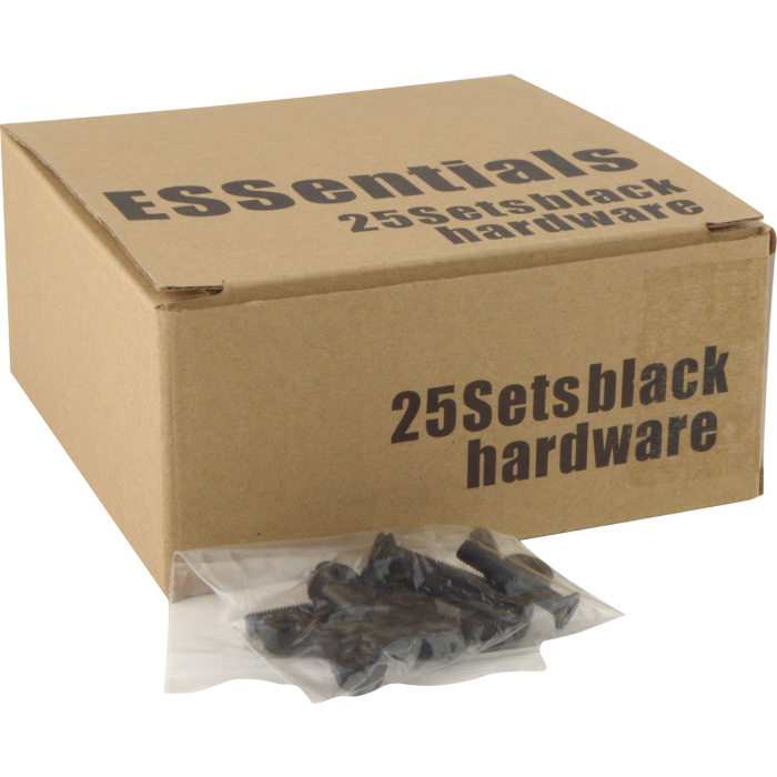 ESSENTIALS BLACK 1" HARDWARE ppp