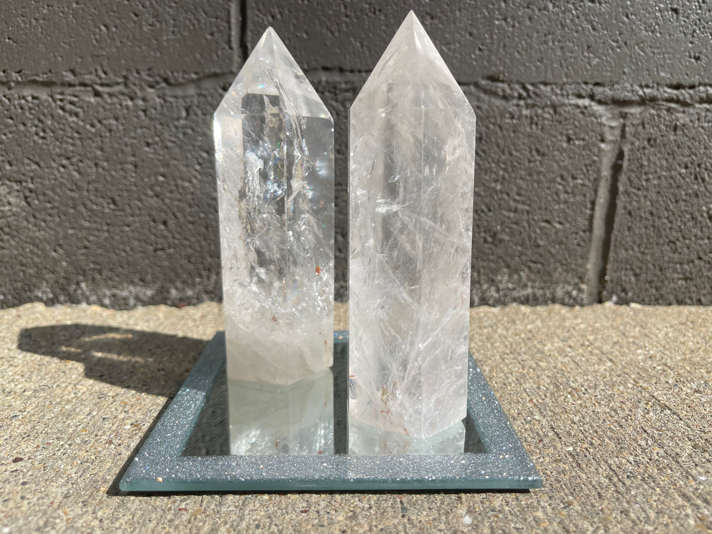 Clear Quartz Tower