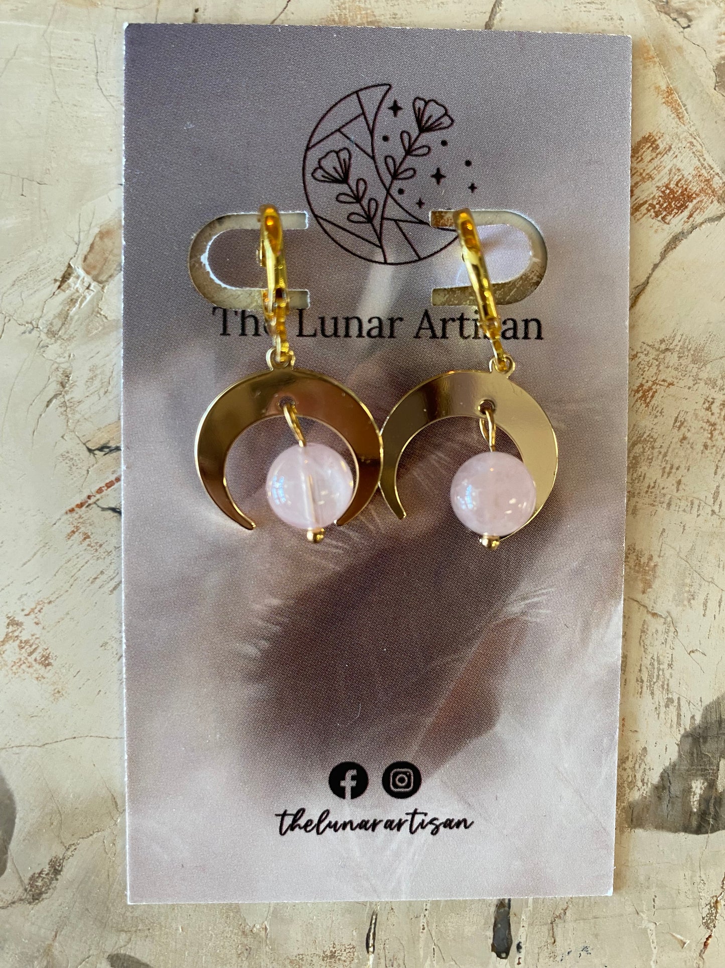 @thelunarartisan Moon Earrings