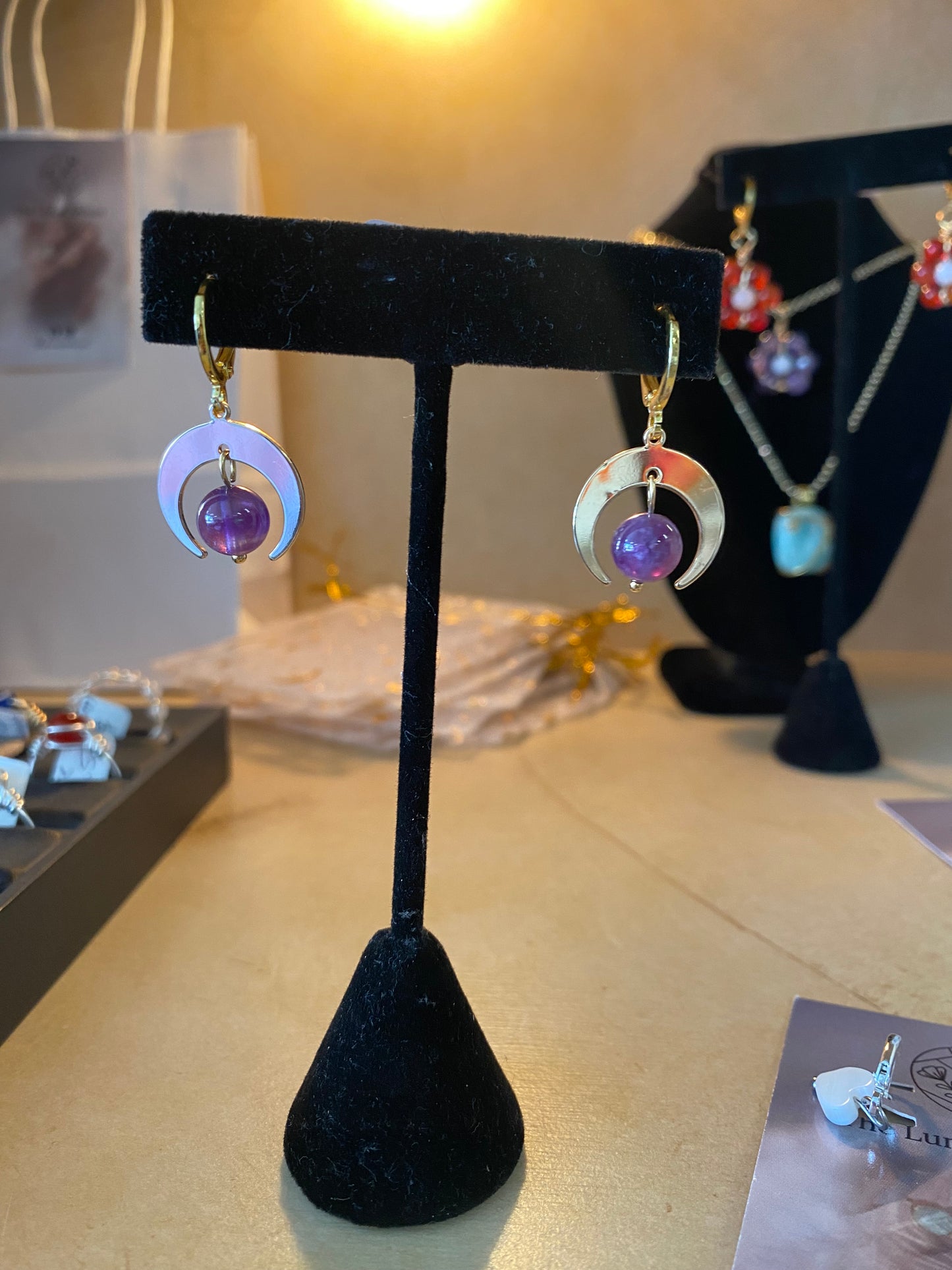 @thelunarartisan Moon Earrings