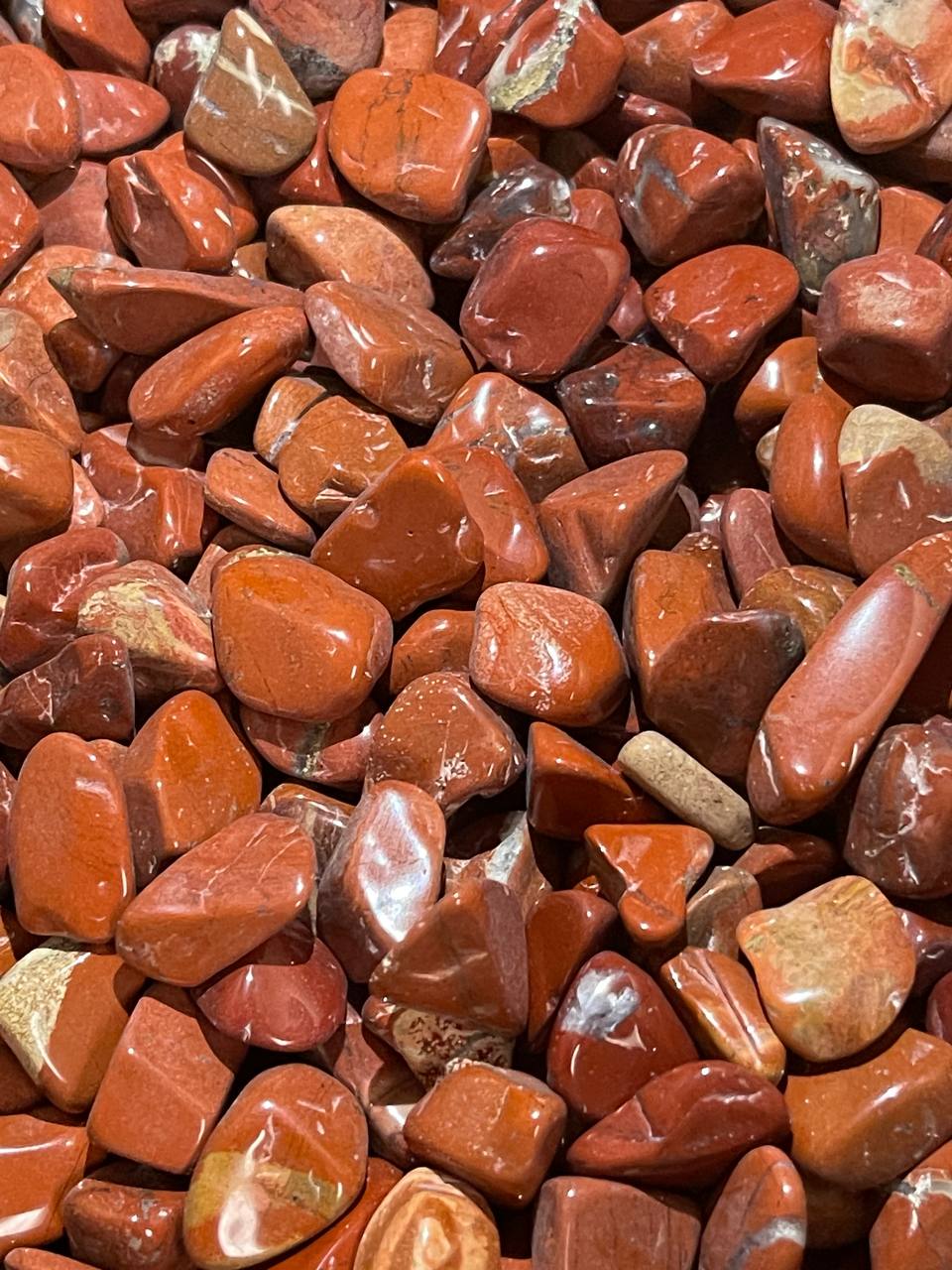 Red Jasper Chips Tumbled 1lb