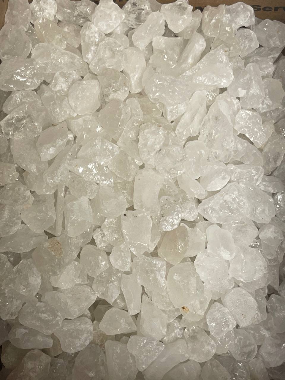 Clear Quartz Chips Rough 1lb