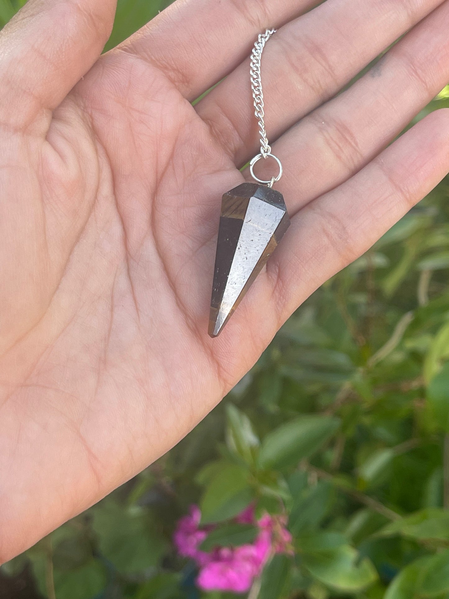 Tigers Eye Pendulum