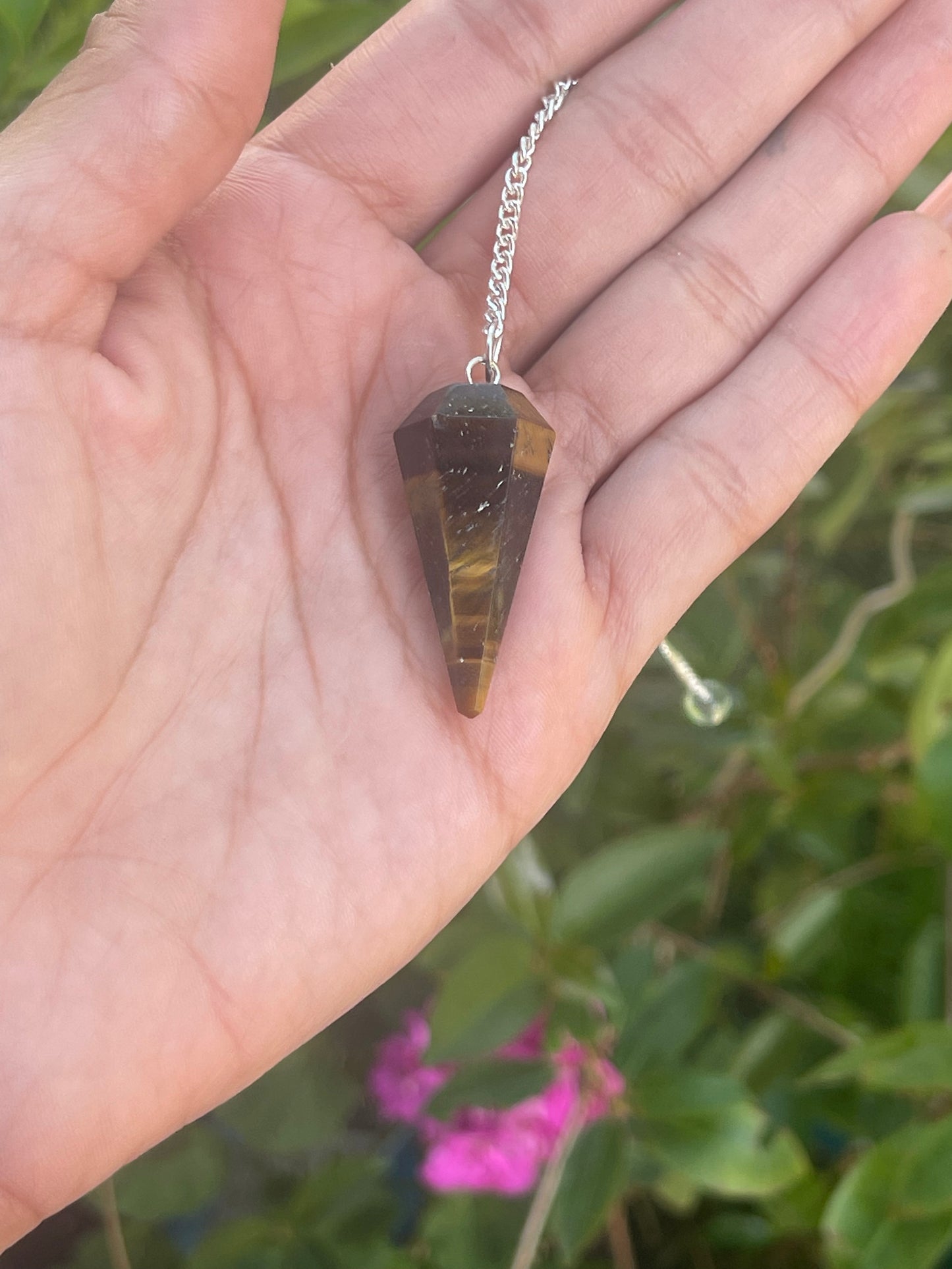 Tigers Eye Pendulum