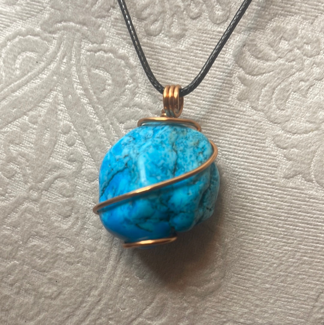 Wire Wrapped Turquoise