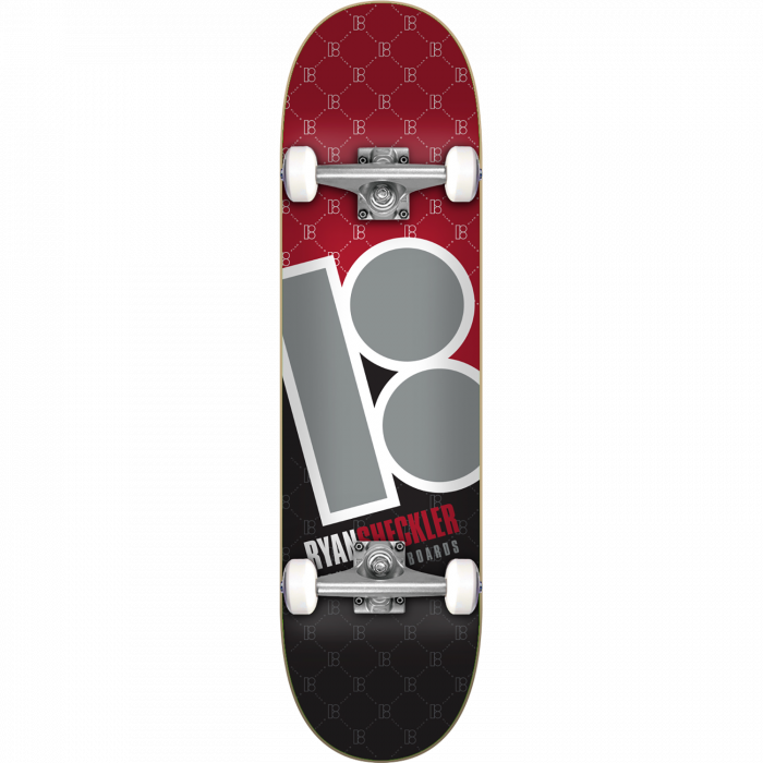 Plan B Complete Skateboard Red