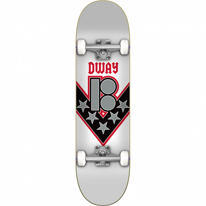 Plan B Complete Skateboard White