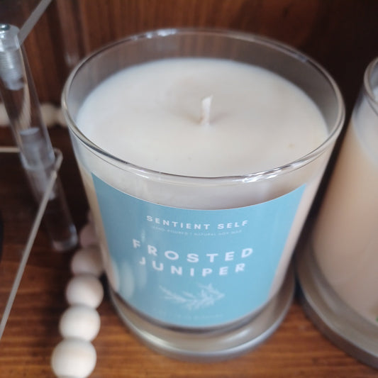 @SentientSelfco Frosted Juniper Candle