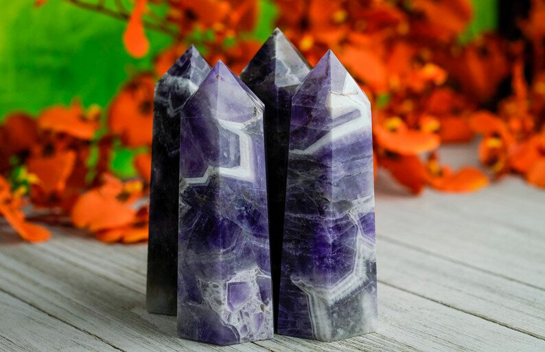 Dream Amethyst Towers 4.5"