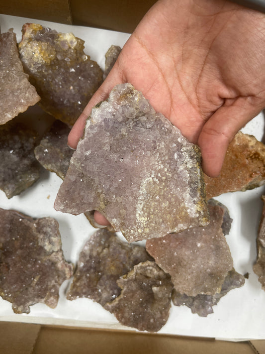 Amethyst Clusters from the Mine