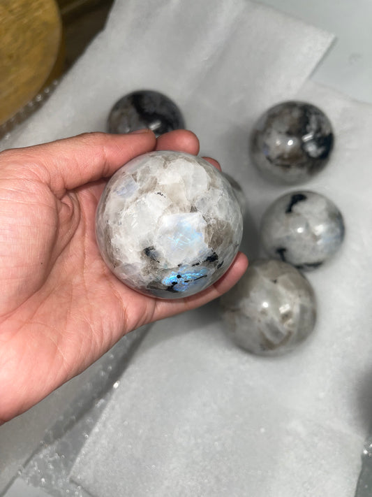 Moonstone Sphere 50mm- 60mm