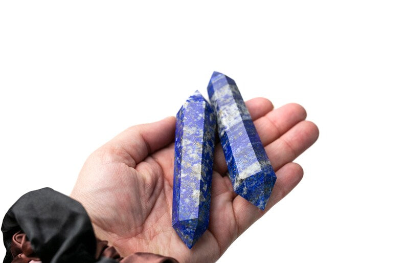 Double Terminated Lapis Lazuli 4"